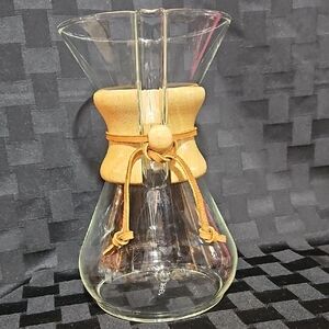 CHEMEX Classic 30 oz. Pour-Over Glass Coffeemaker